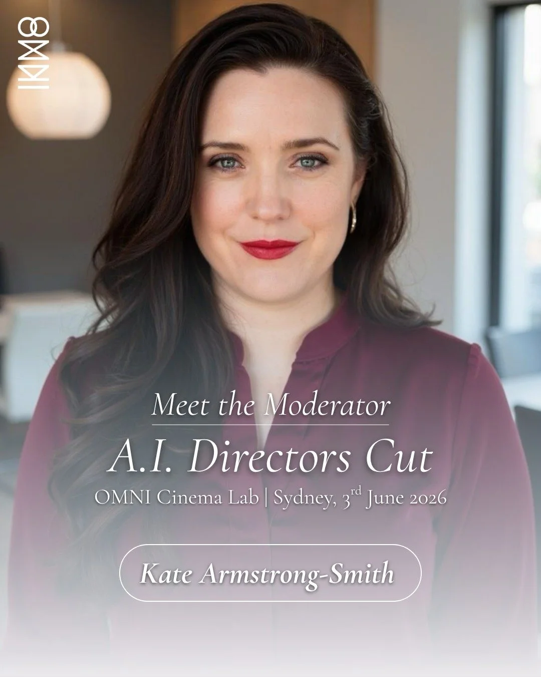 An additional voice joins the conversation...

We're pleased to welcome Kate Armstrong-Smith to OMNI Cinema Lab: AI Director's Cut

Working at the intersection of storytelling, creativity, and emerging technology, Kate brings valuable insight into ho