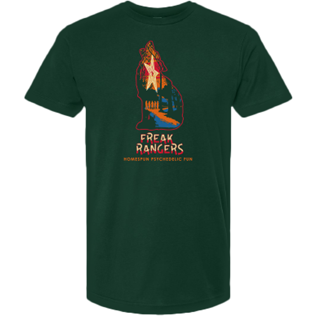 Roanoke Star Wolf Tee