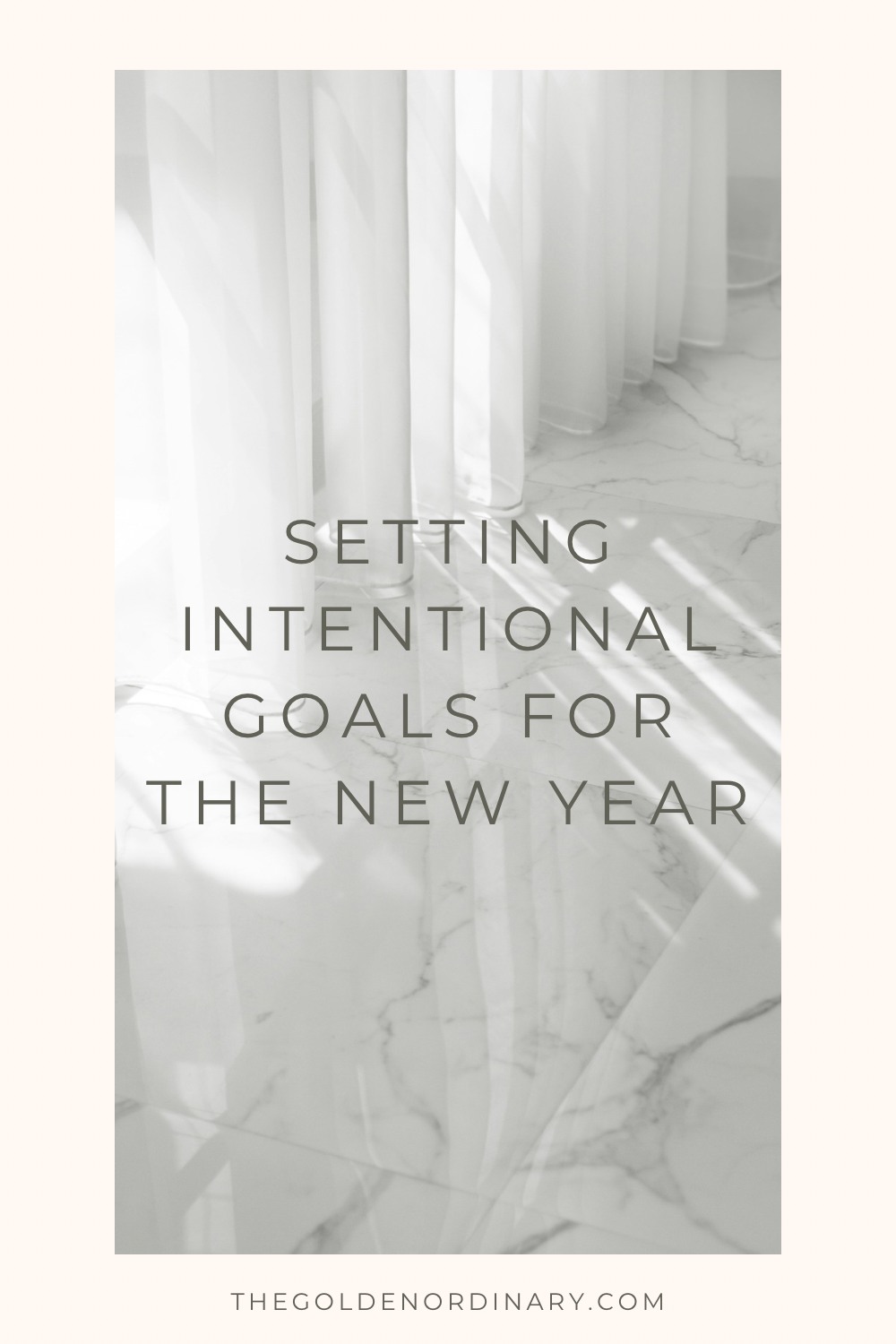 Setting Intentional Goals for the New Year