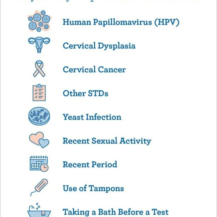 A Pap test, along with a pelvic exam, is an important part of your routine healthcare. 
Pap smear tests for cervical cancer, HPV, and STDs. It&rsquo;s performed by opening the vagina with a speculum and collecting cells at the outer opening of the ce