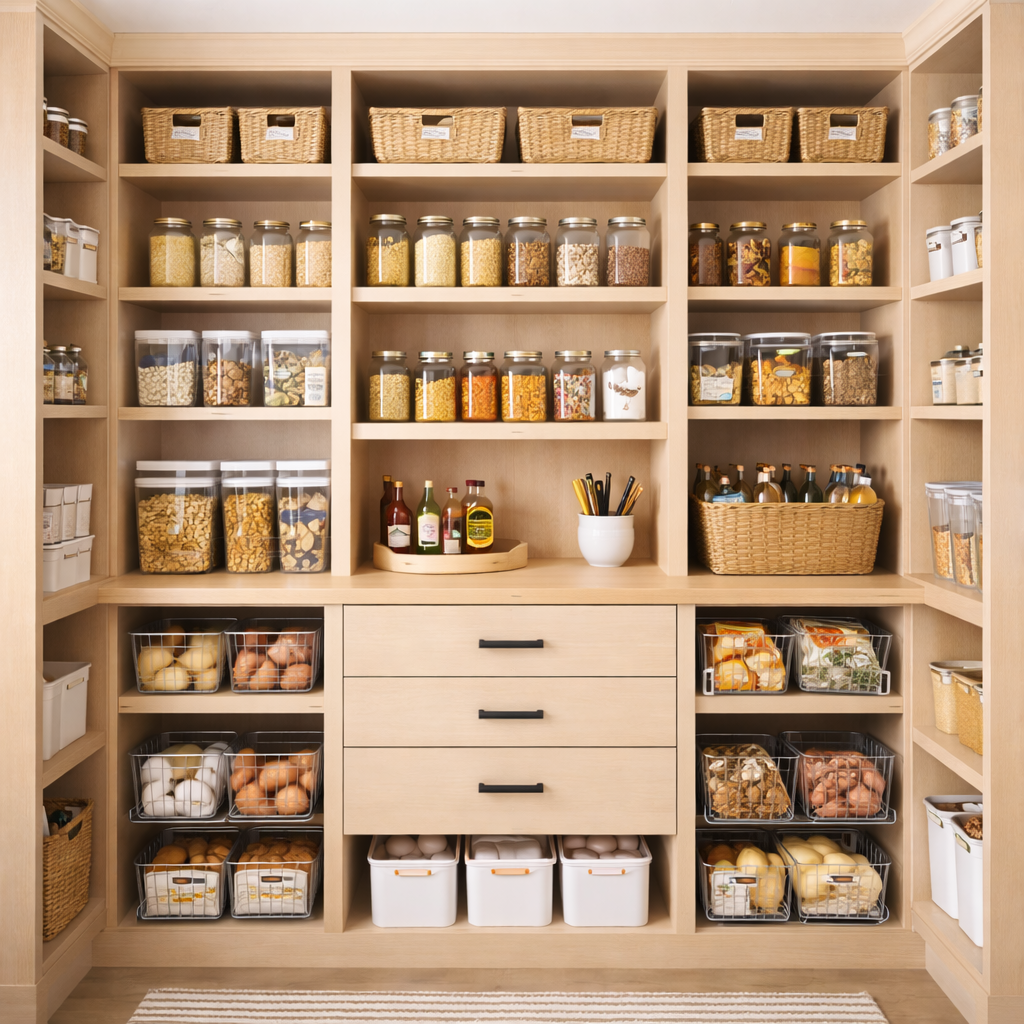 Organized Pantry Woodstock VT