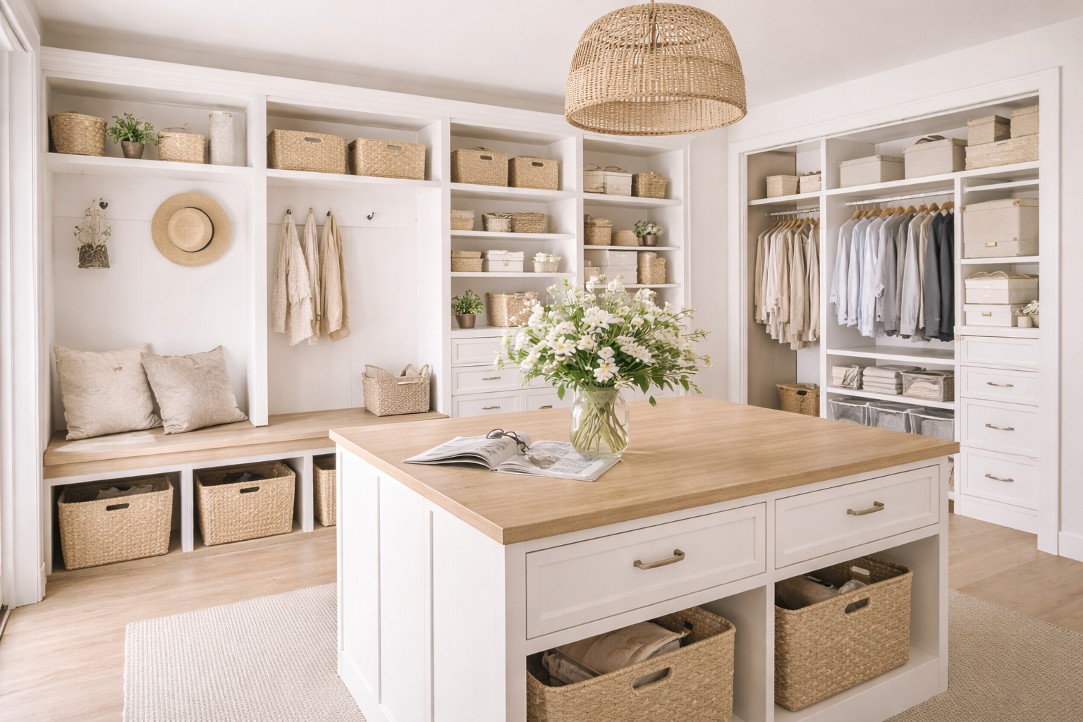 Spacious Closet Wolfboro NH