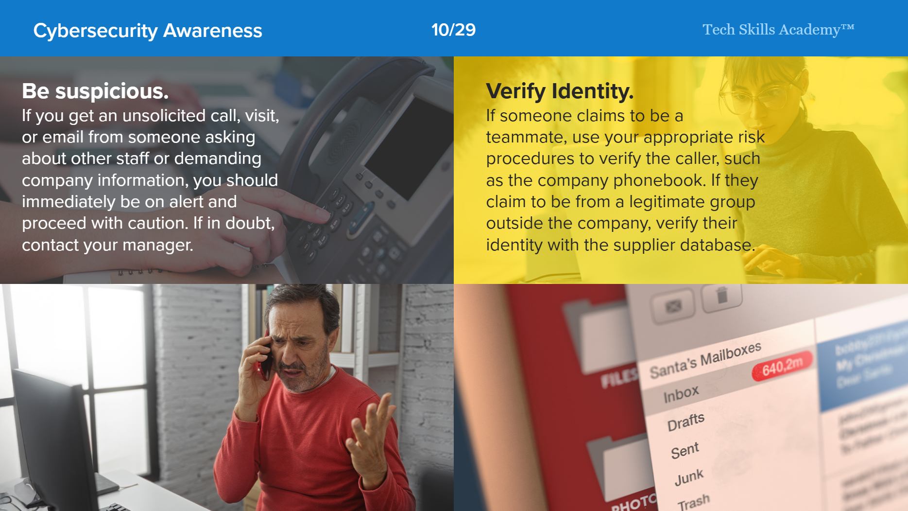 Spotting social engineering