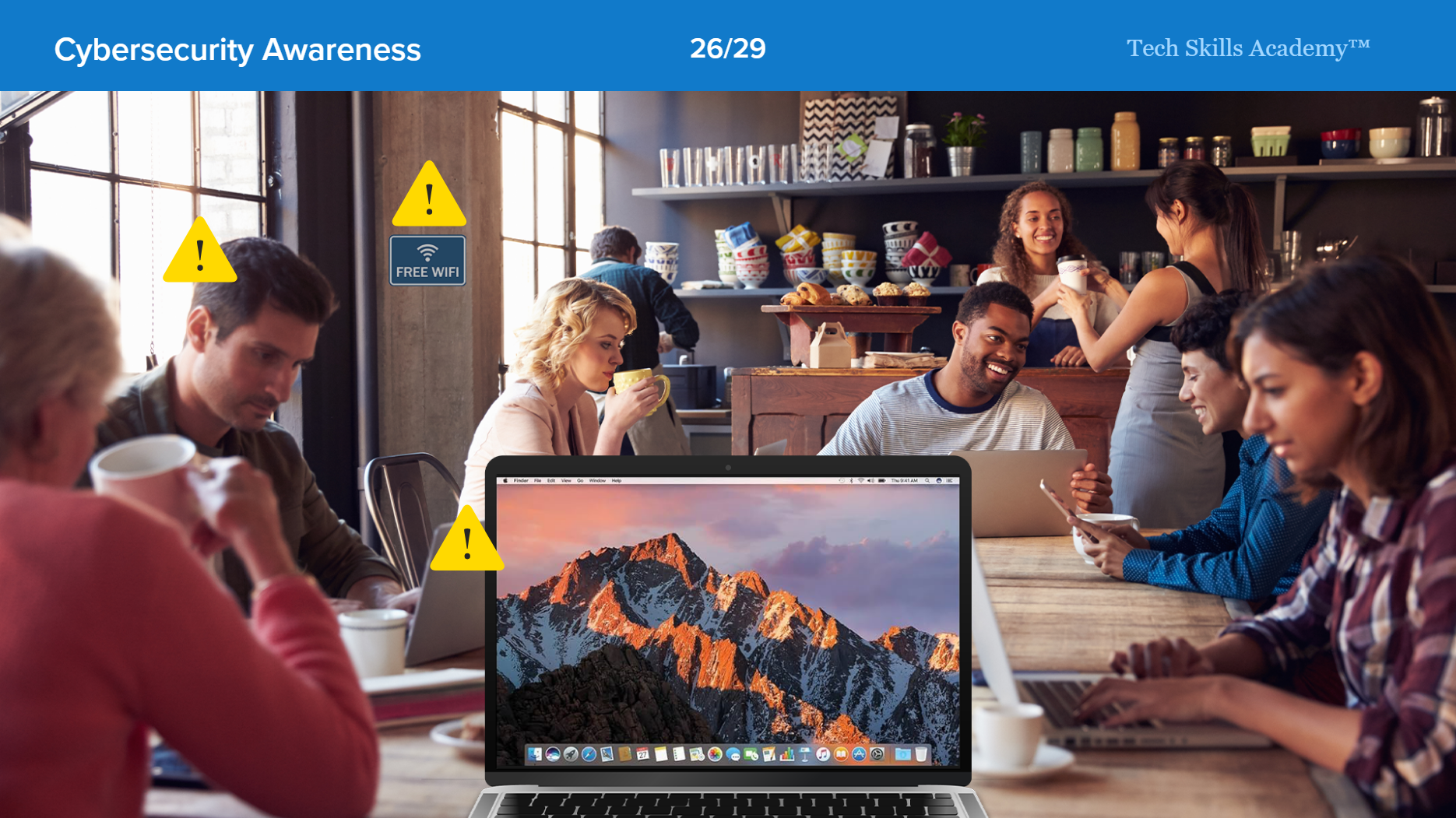 Staying secure in public spaces