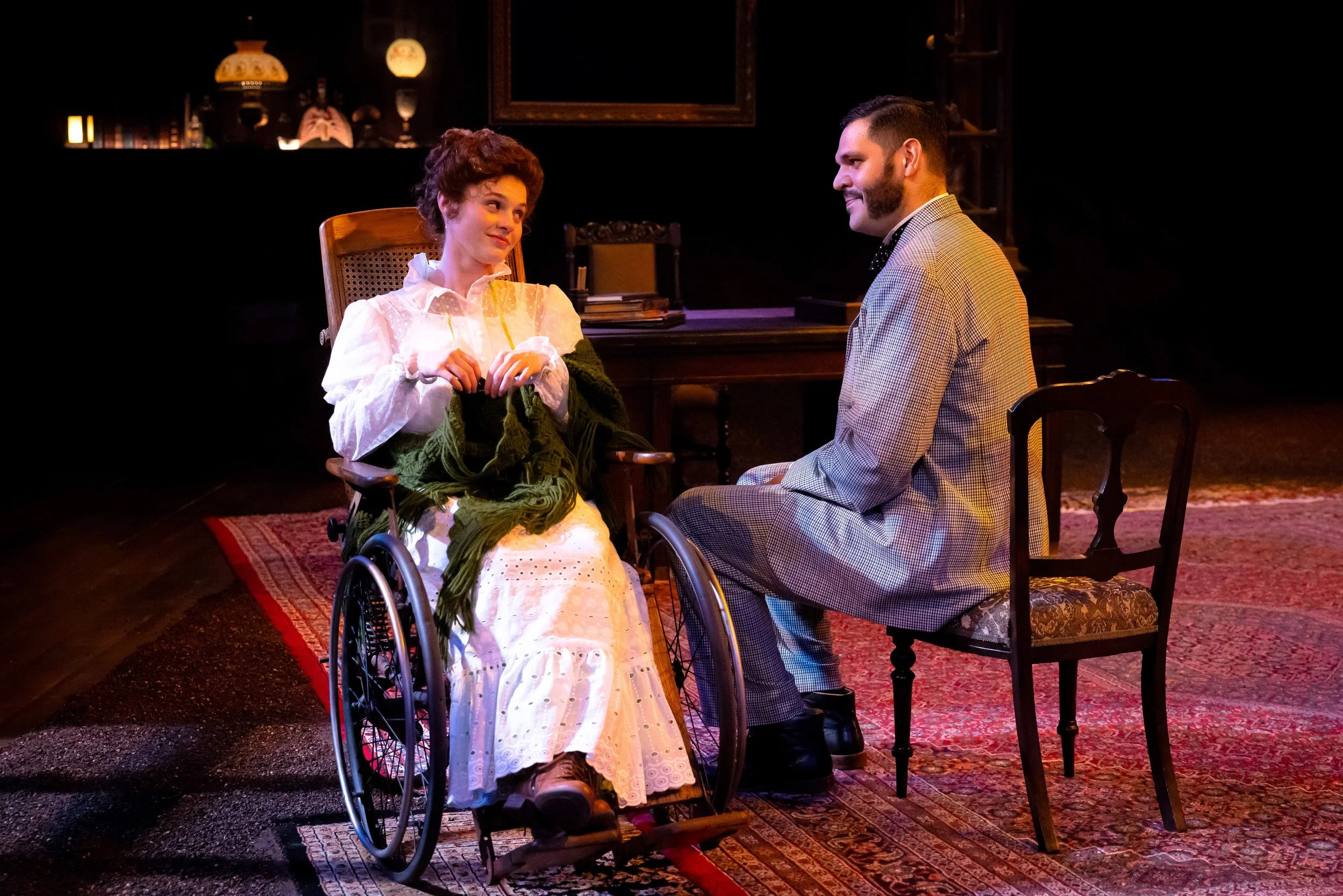 The Body Snatcher by Katie Forgette / 
dir. Brandon Weinbrenner / Alley Theatre / featuring Luis Quintero