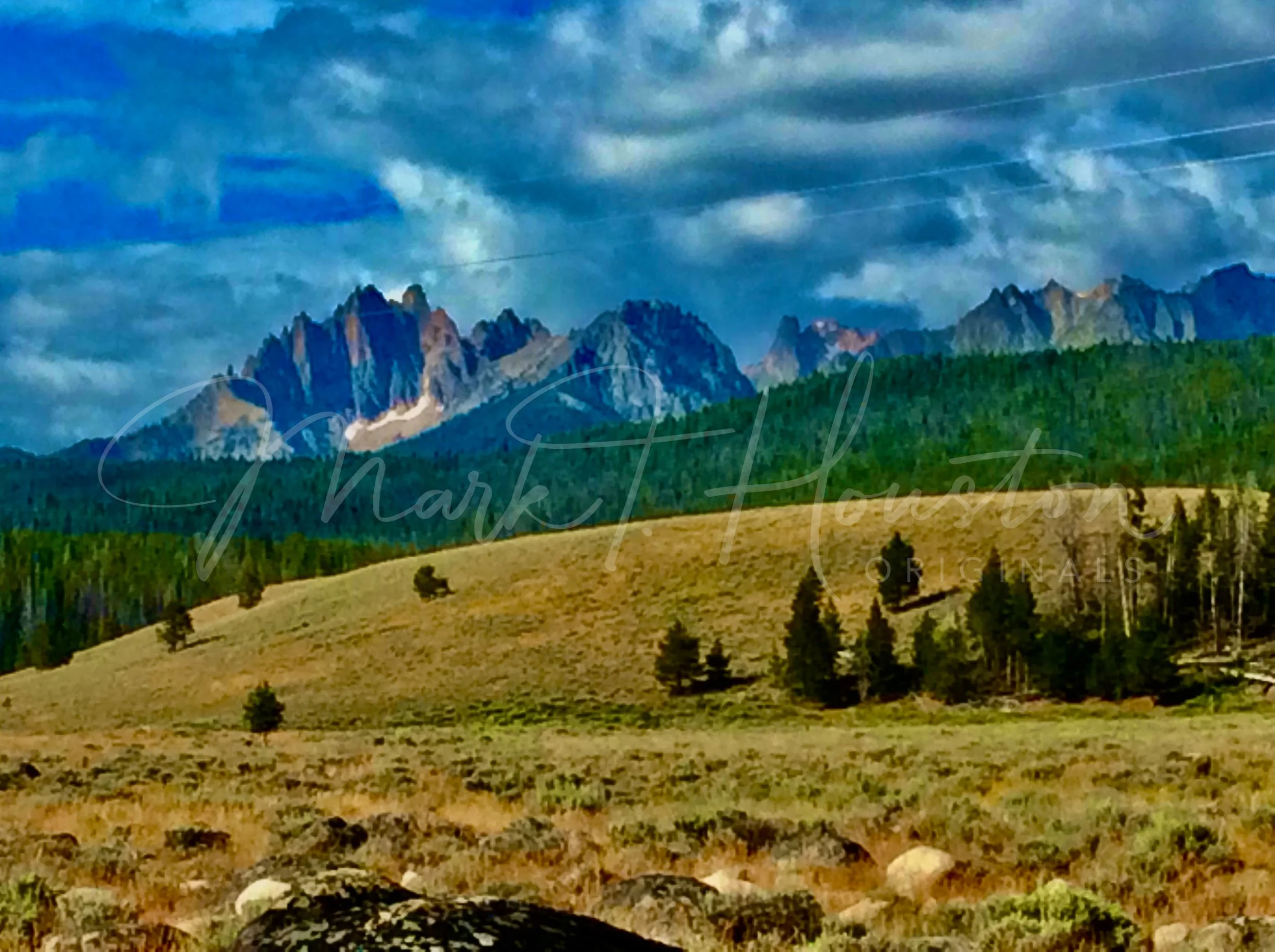 Sawtooth Mountains of Idaho