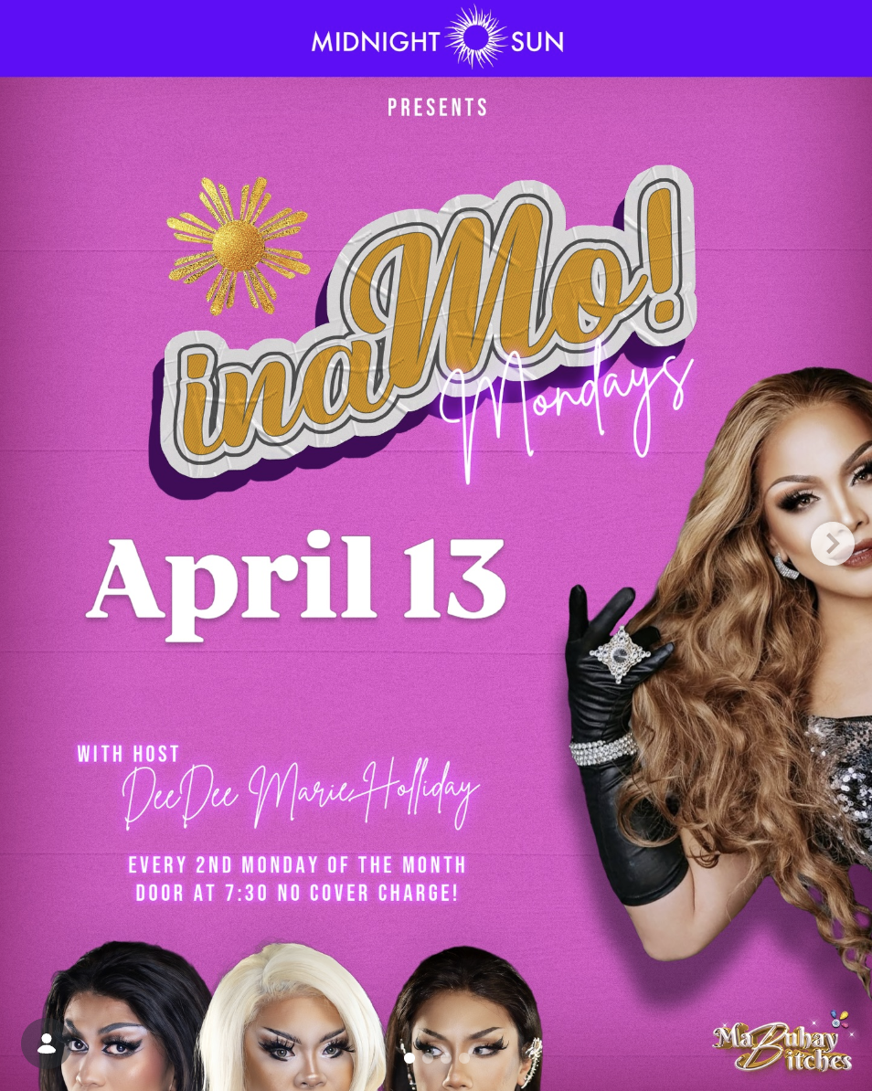 Mabuhay Bitches inaMO Mondays