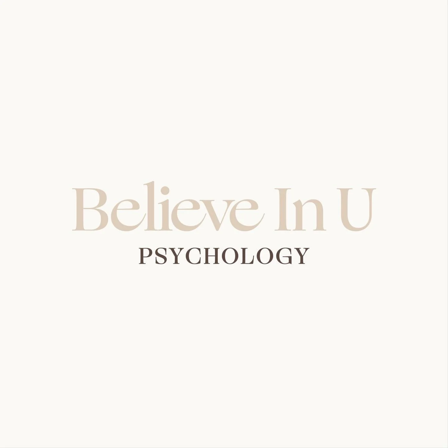 A new look, the same mission 🤍

As Believe In U continues to grow, so does our brand. Our new logo reflects who we are becoming, grounded, intentional, and deeply committed to creating safe, accessible mental health care.

While some things look a l