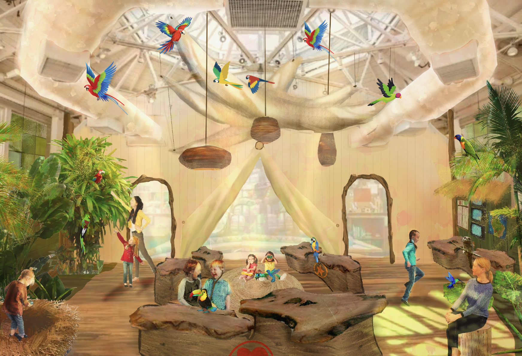 "RAINFOREST VETS for KidSpace Museum"