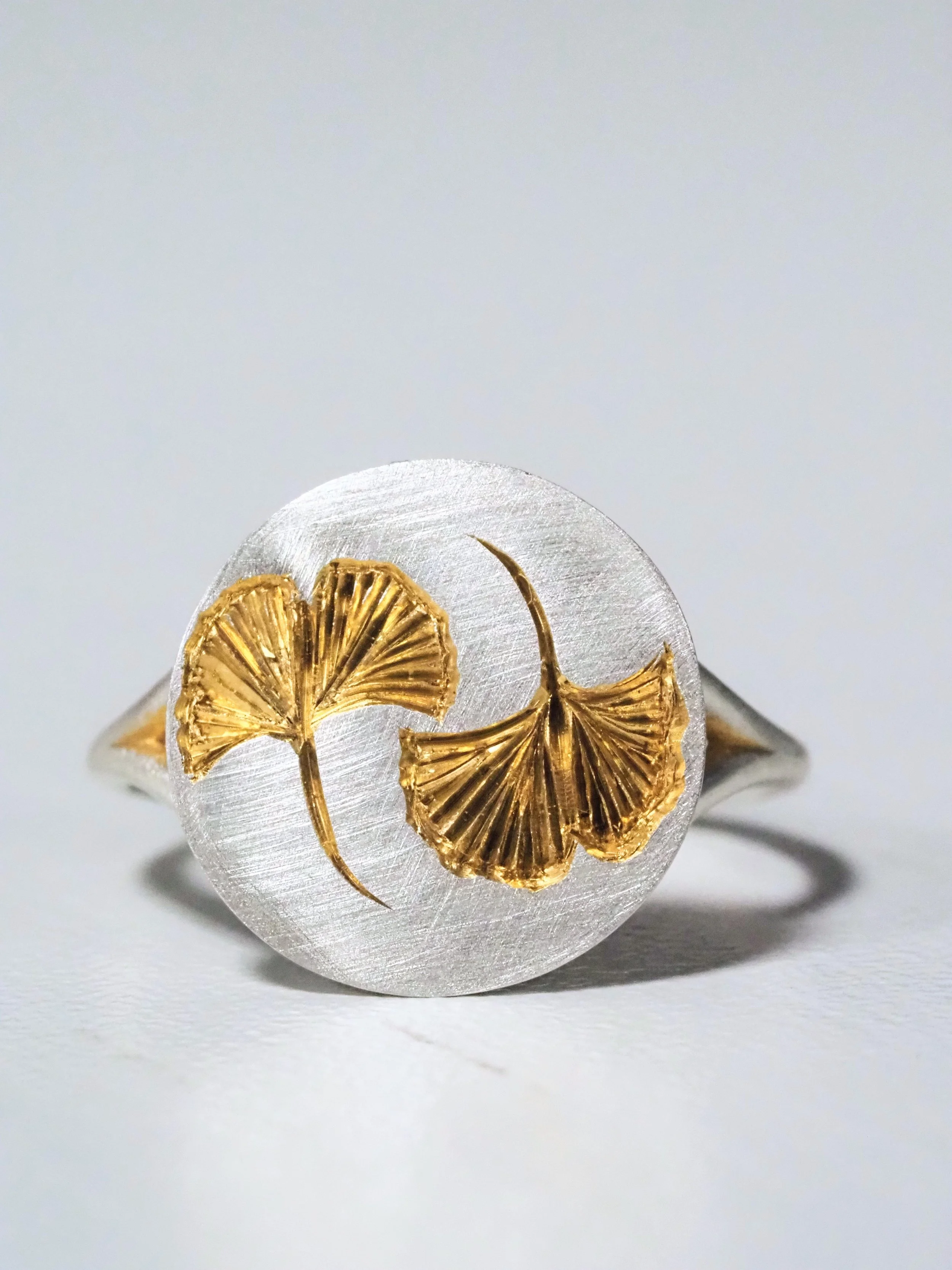 Mini Gingko Leaf