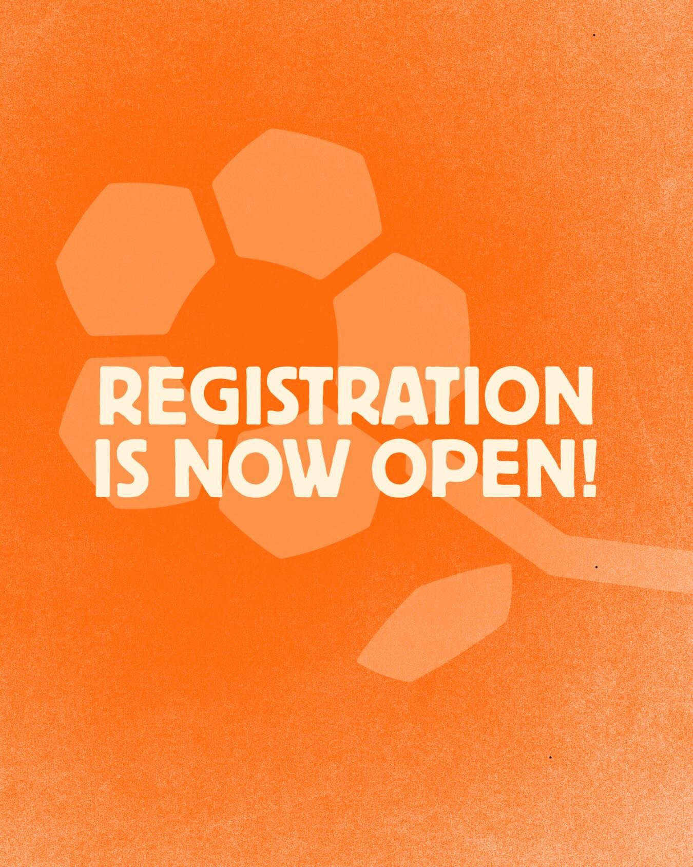 Registration form linked in bio! 🥳⚽️