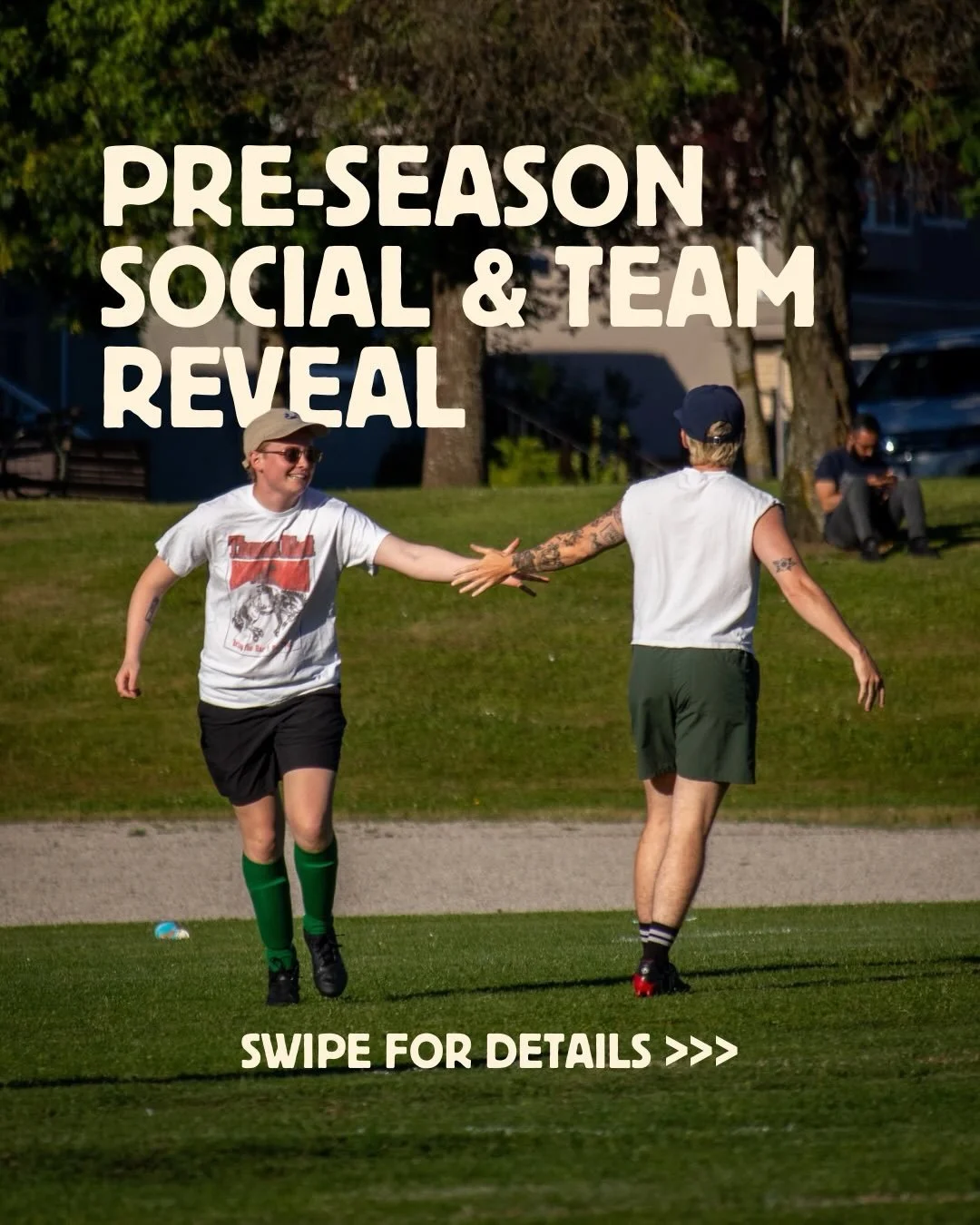 Mark your calendars! Get ready to meet your teammates at the Preseason Social 🎉

Date: Monday, April 27th
Time: 7-9 pm
Where: London Pub (700 Main St)
Who: All QVS players, including those on the waitlist and sub list, are welcome

At this event, th