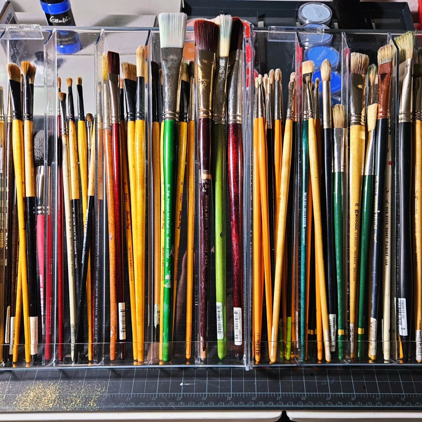 This is only part of my brush collection! I have a problem....