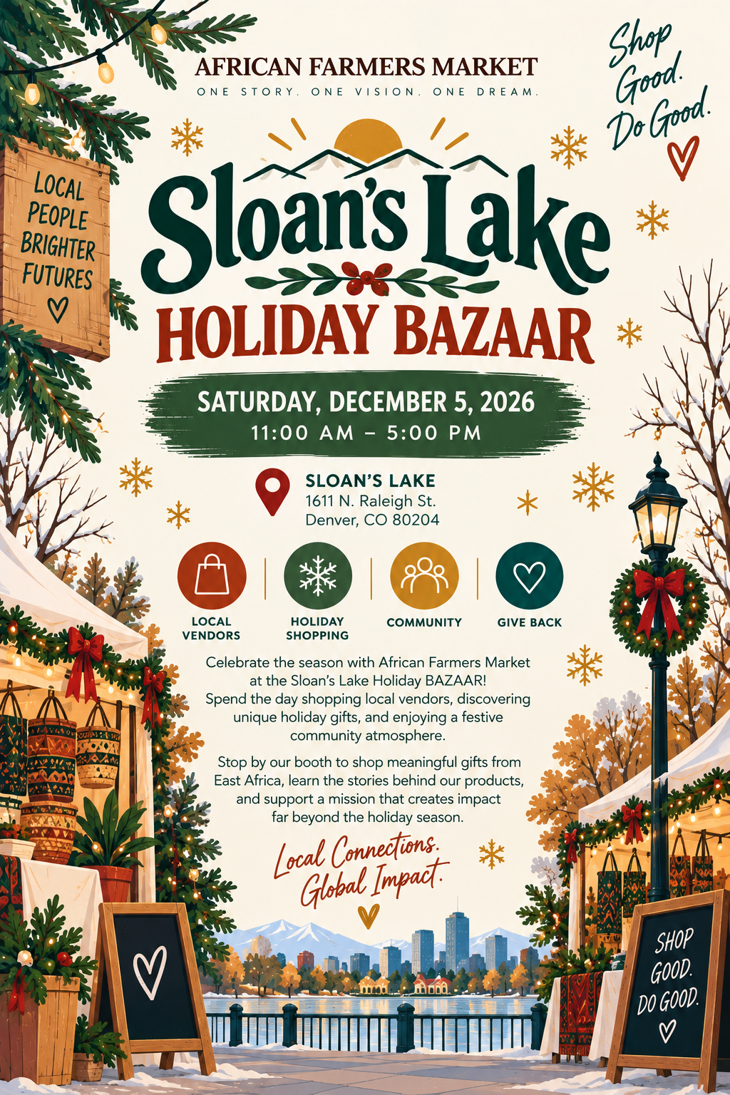 Sloan’s Lake Holiday BAZAAR