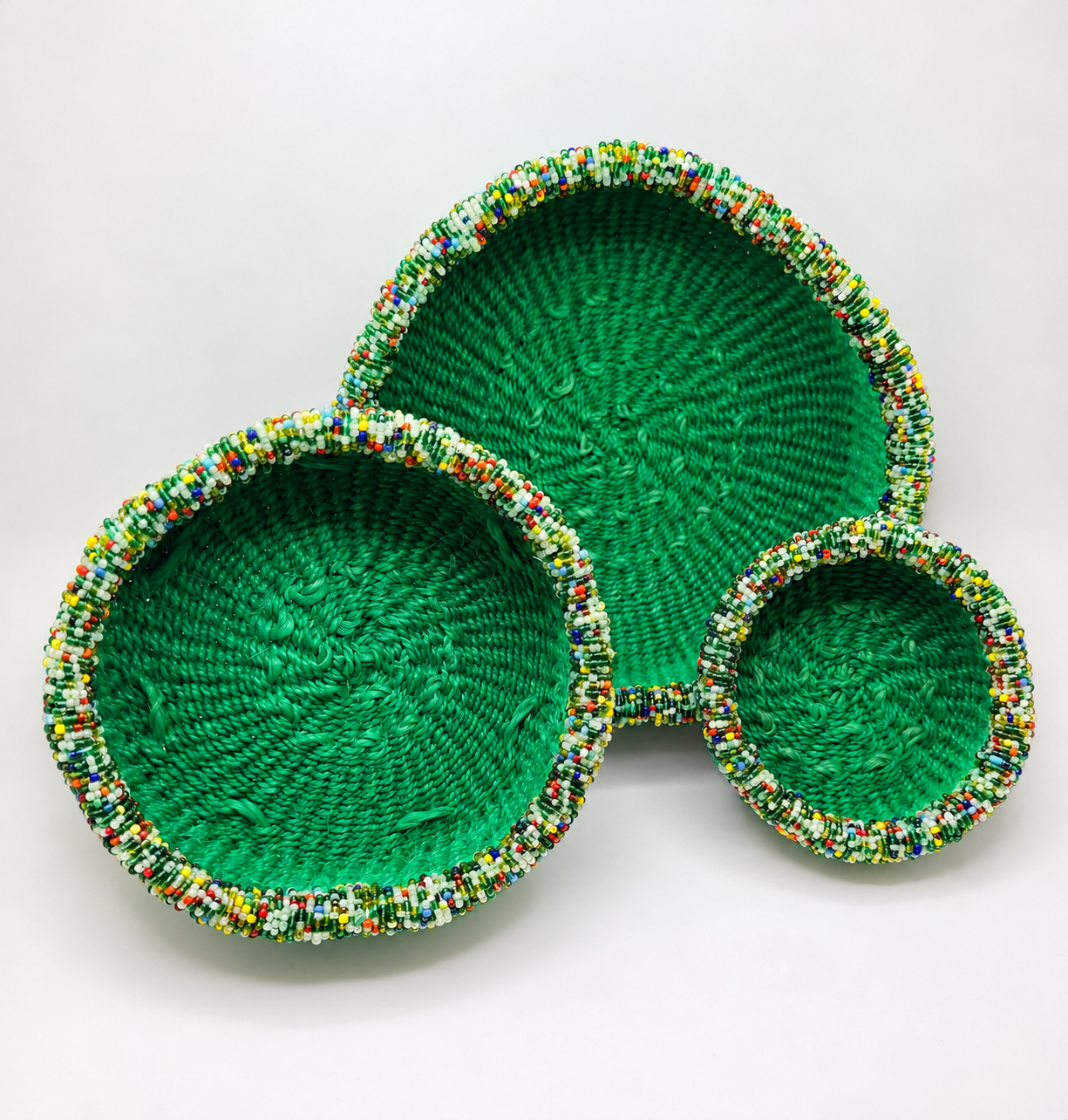 Kinjani Emerald Green Basket