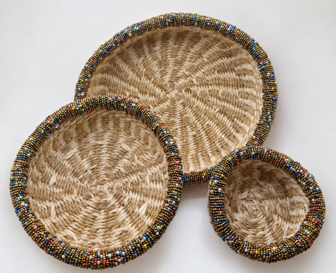 Savanna Gold White Sand Basket