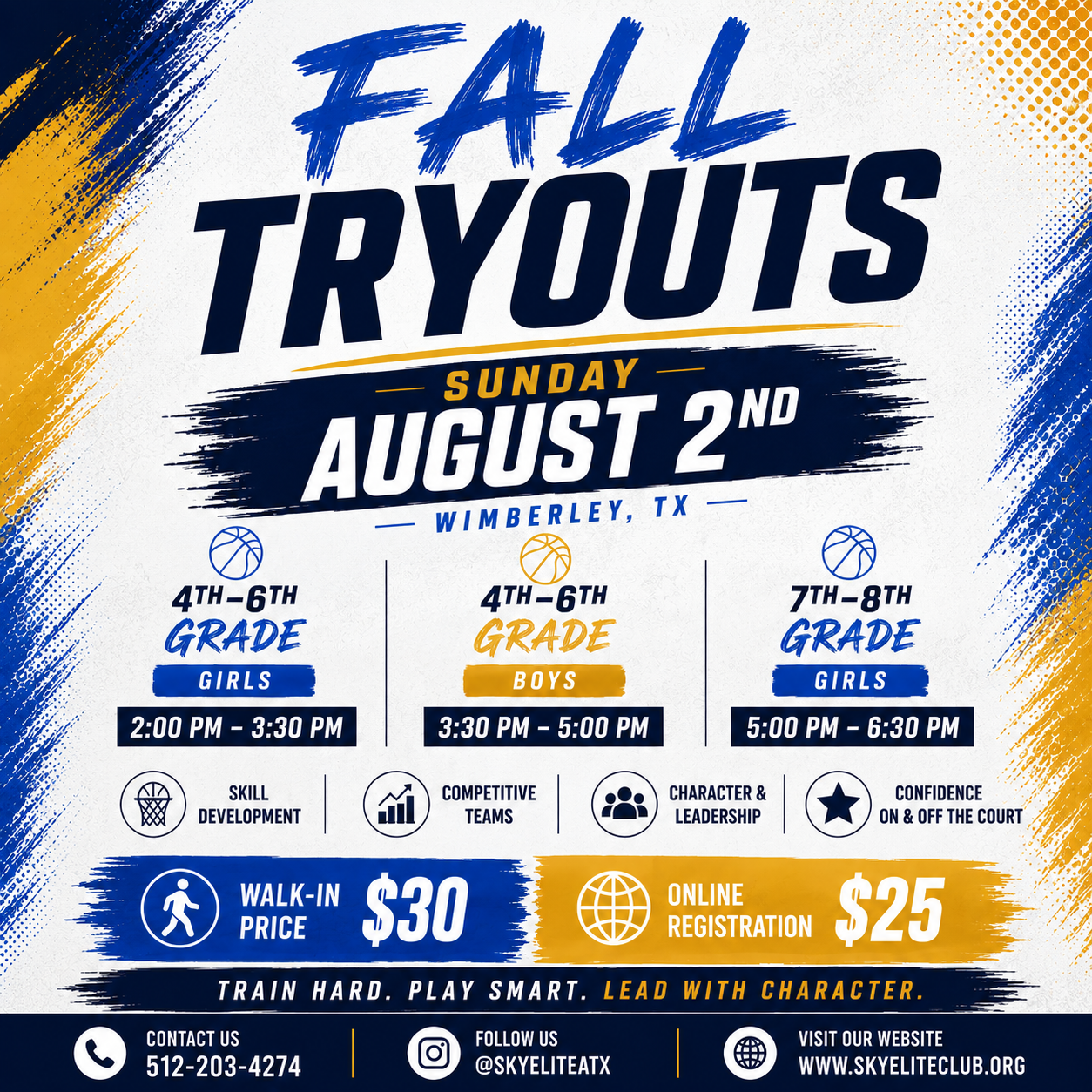 Fall League Tryouts