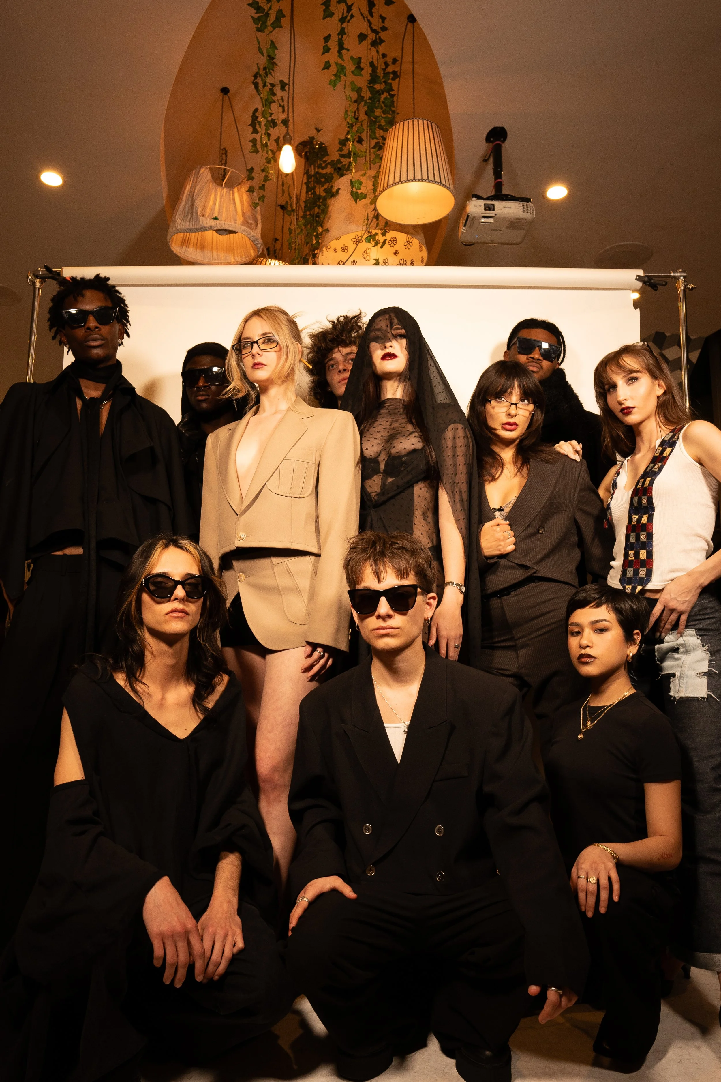 My first runway opportunity my sophomore year. All 1 of 1 designs created by me.