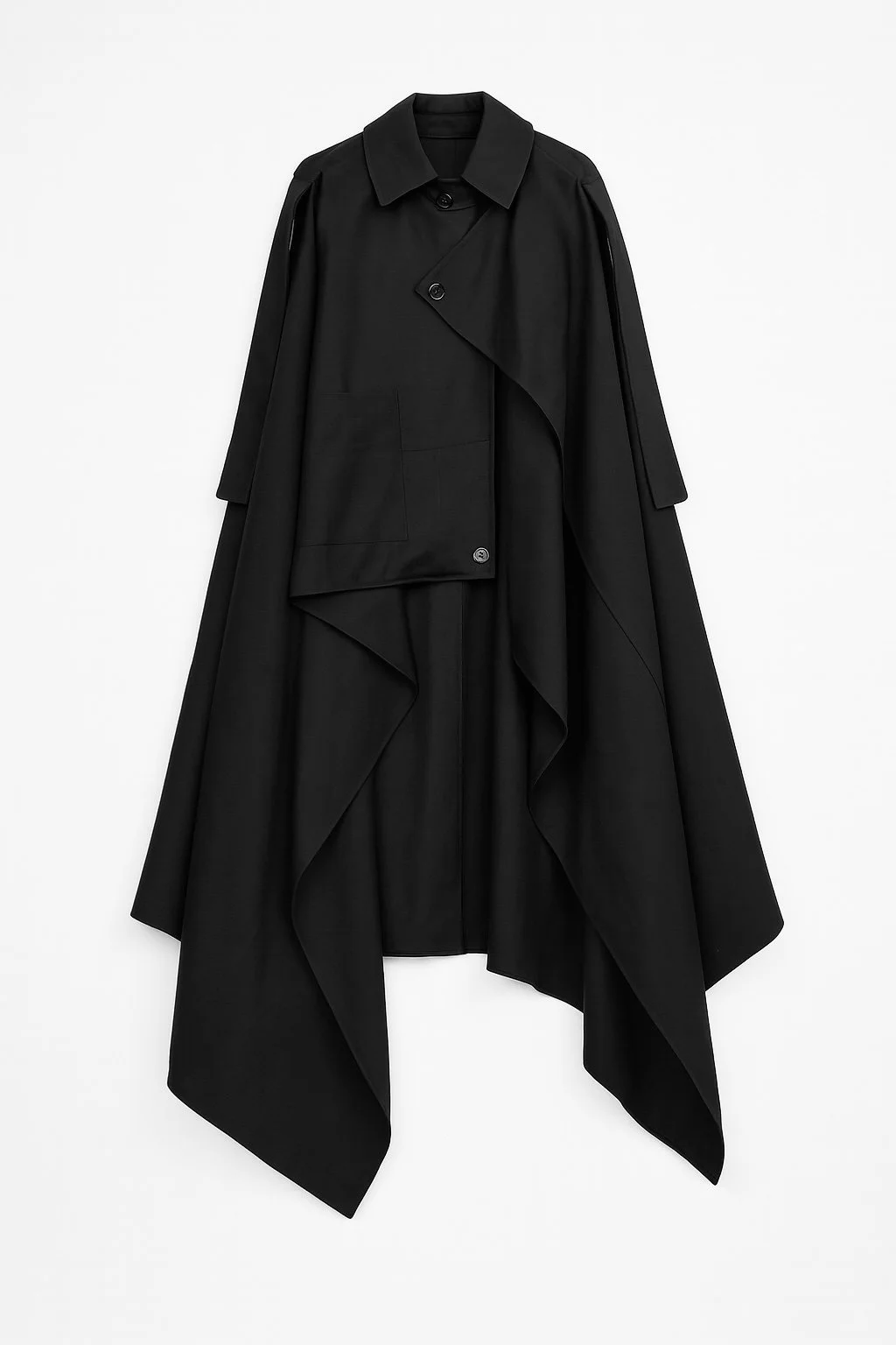 My final sophomore year project, a poncho style garment inspired by traditional Japanese fashion. It’s about 10 pounds and ankle length 