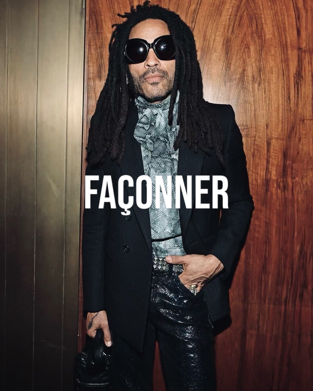 Custom top for Lenny Kravitz at the 2024 Kering Gala