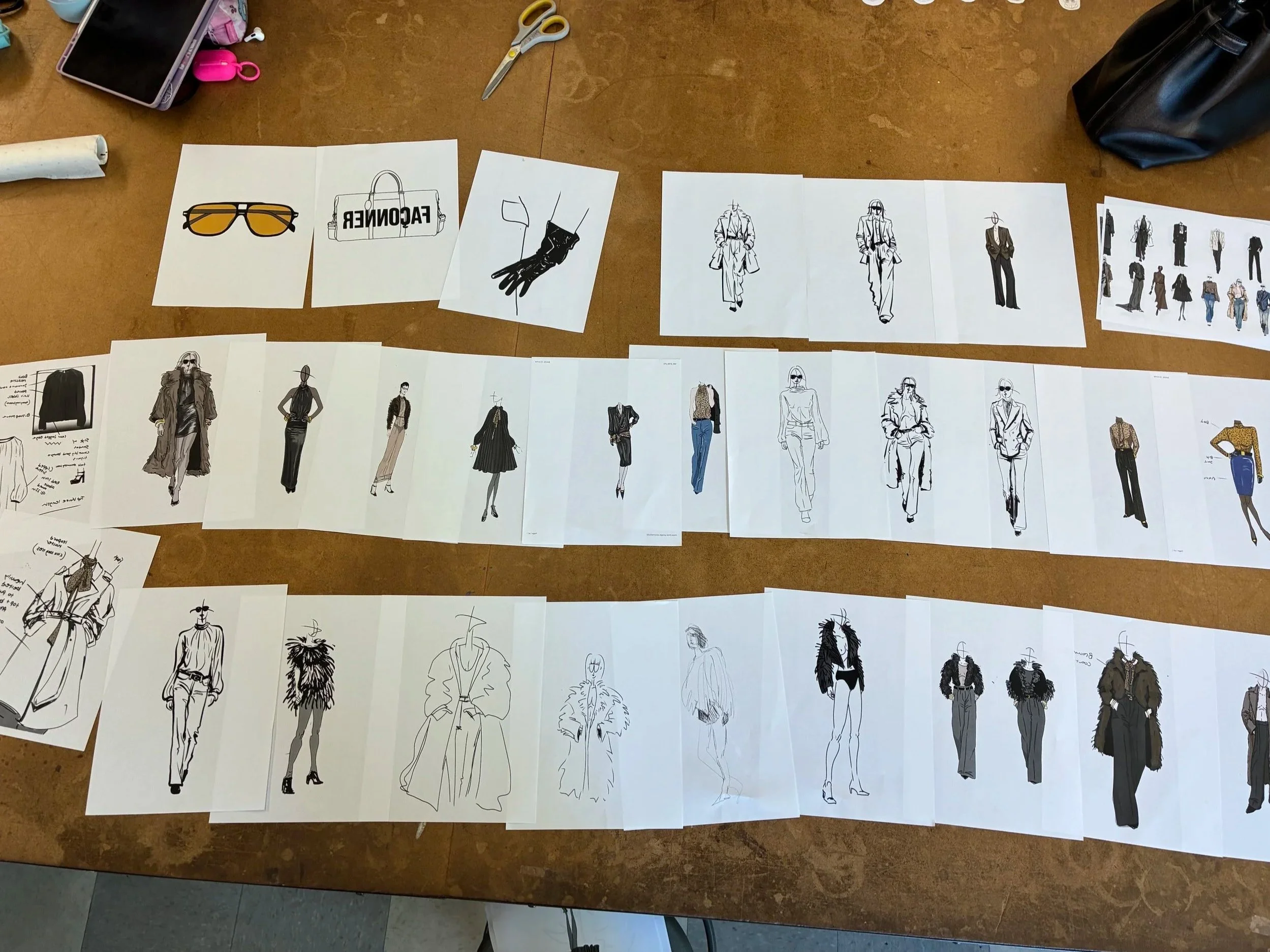 My current senior year final project working design lineup 