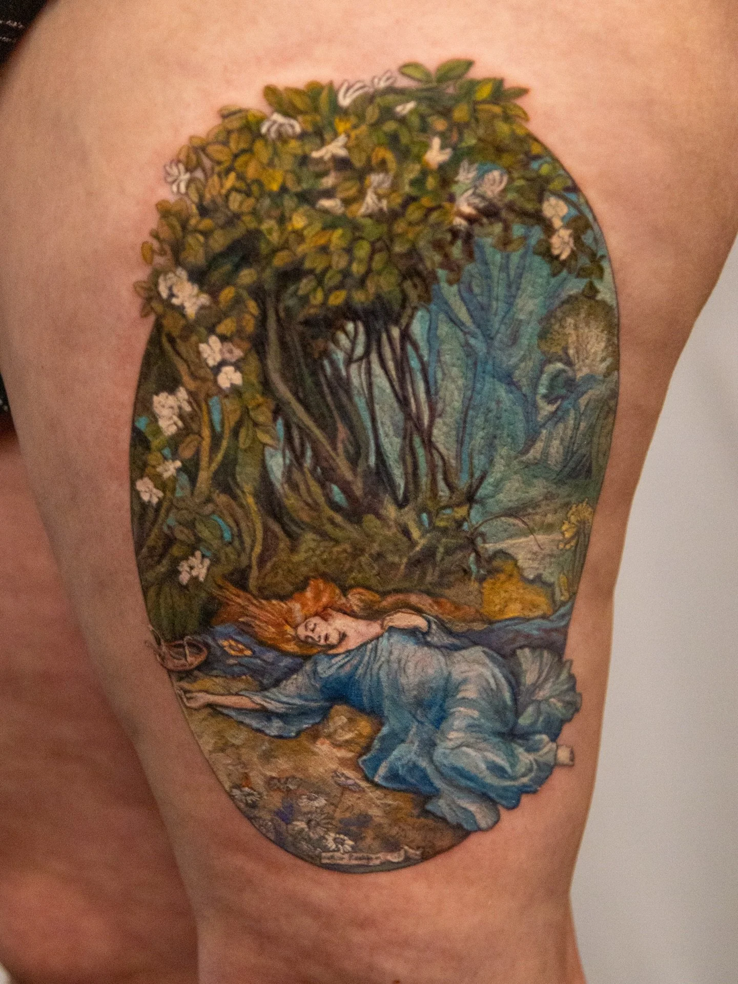 Four sessions later! A piece by Arthur Rackham for Alex. ✨
.
.
.
#FineArt #FineArtTattoo #MiamiTattooArtist #MiamiTattoo