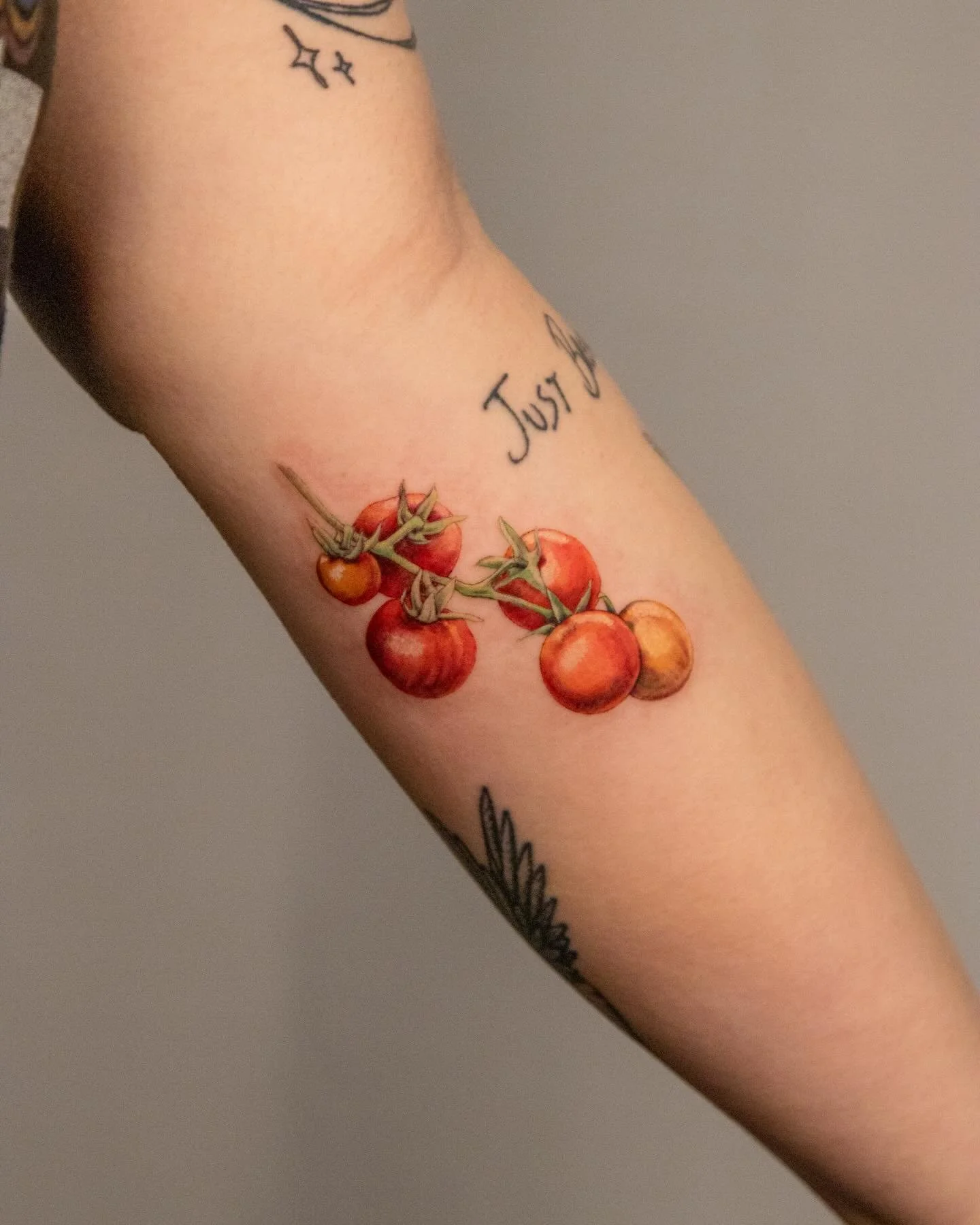 some tomatoes for Kendall to remind her of childhood 🍅✨

done during my guest spot @fortunata.tattoo 

#tattoo #wynwood #colortattoo #miamitattoos