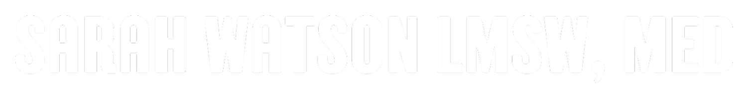 Sarah Watson LMSW, MED