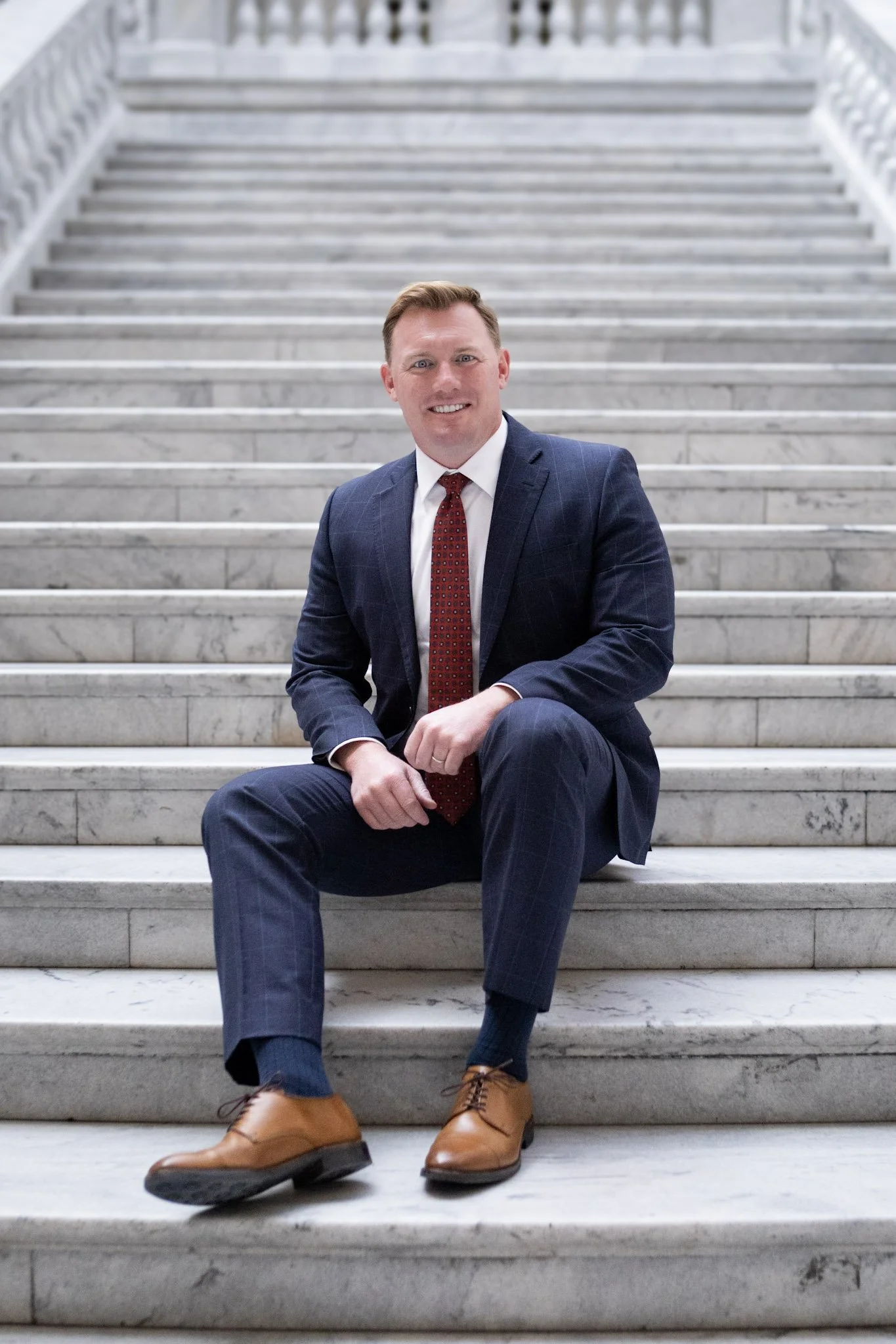 Sam Barlow at Utah State Capitol