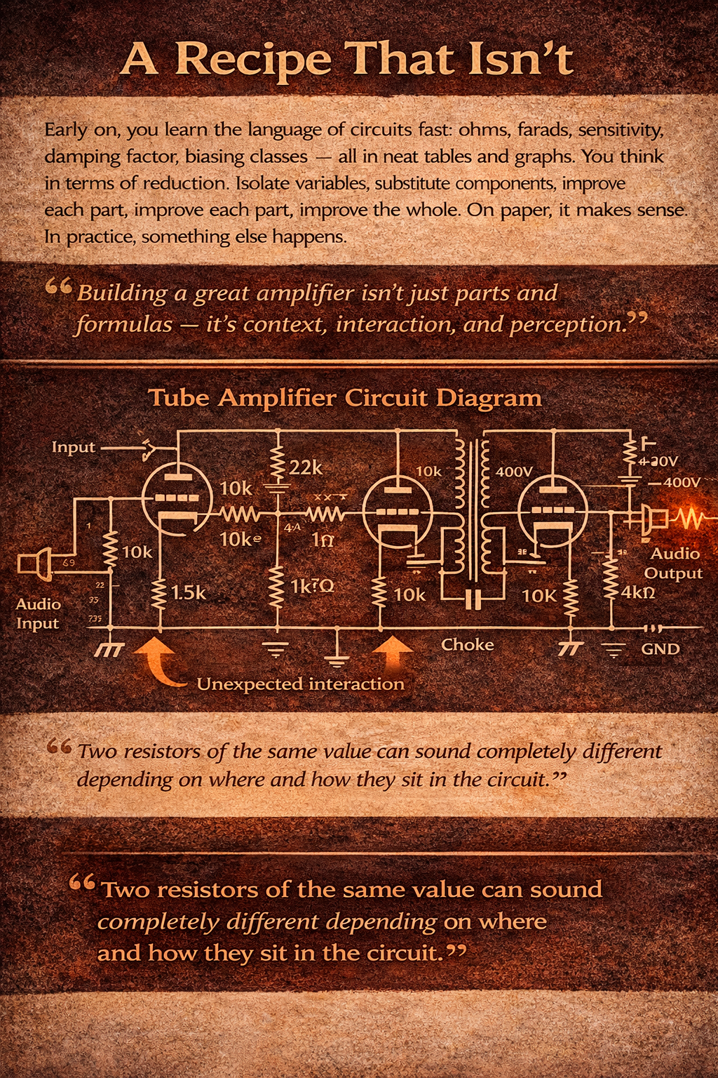 The Lessons of the Audio Enhancement Journey
