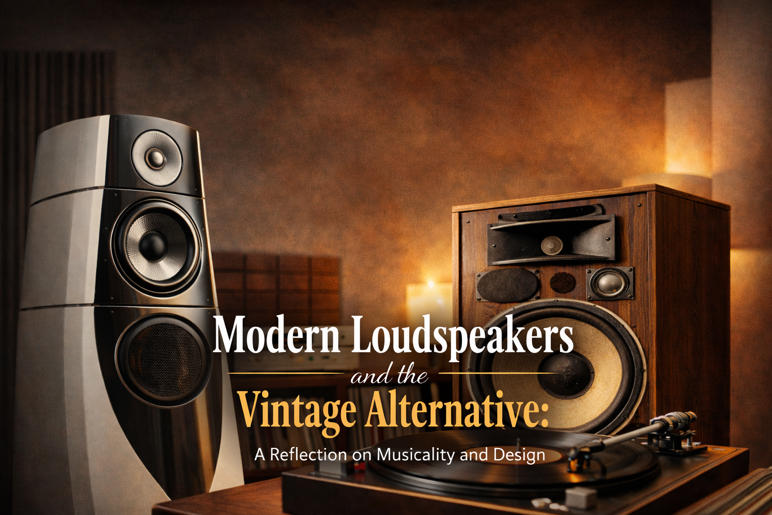 Modern Loudspeakers and the Vintage Alternative: A Reflection on Musicality and Design
