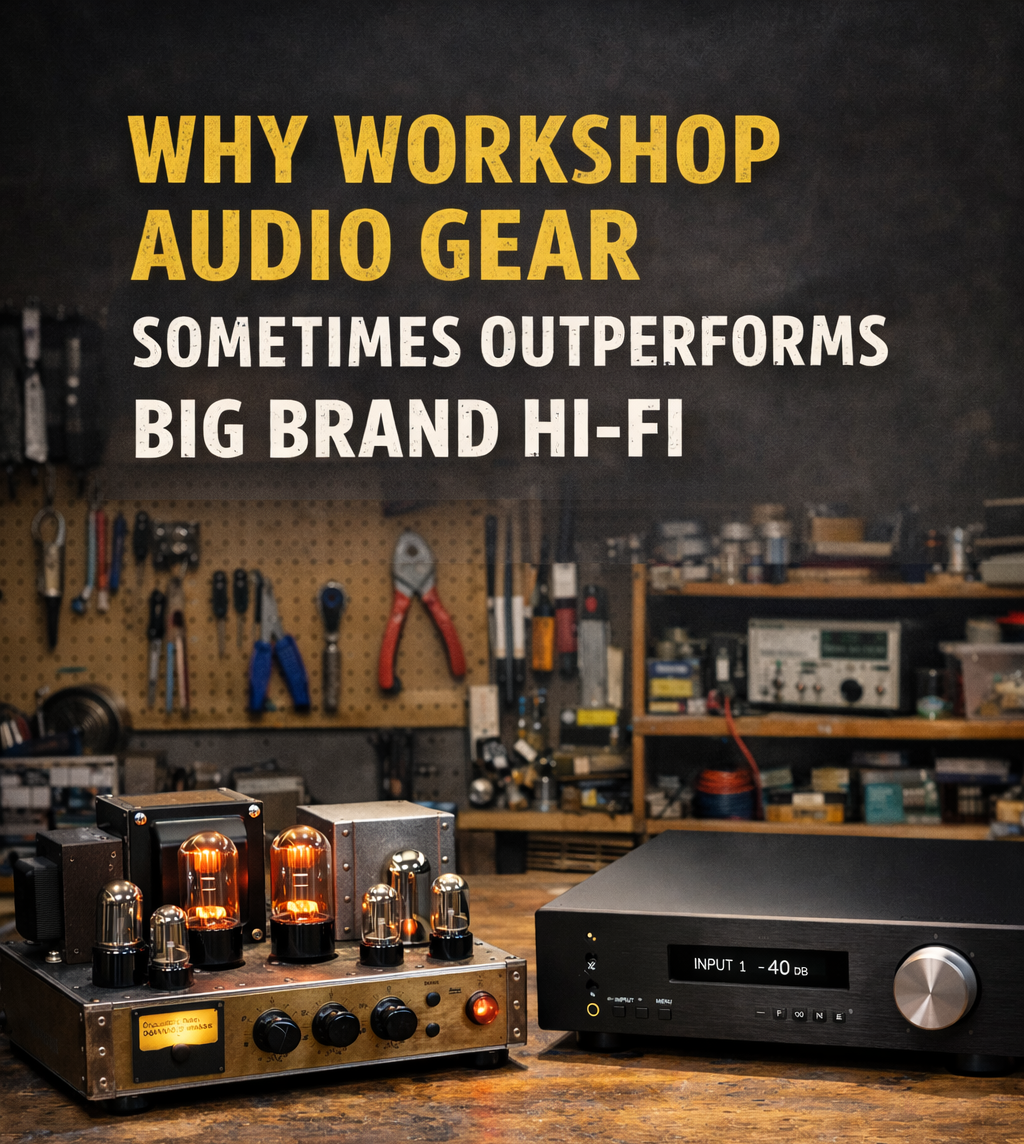 Part 1: Why Workshop Audio Gear Sometimes Outperforms Big Brand Hi-Fi