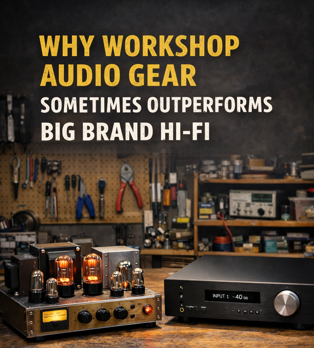 Part 2: Why Workshop Audio Gear Sometimes Outperforms Big Brand Hi-Fi