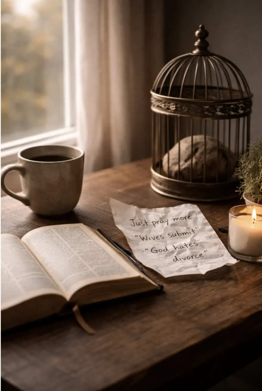 When Faith Becomes a Cage Instead of a Refuge