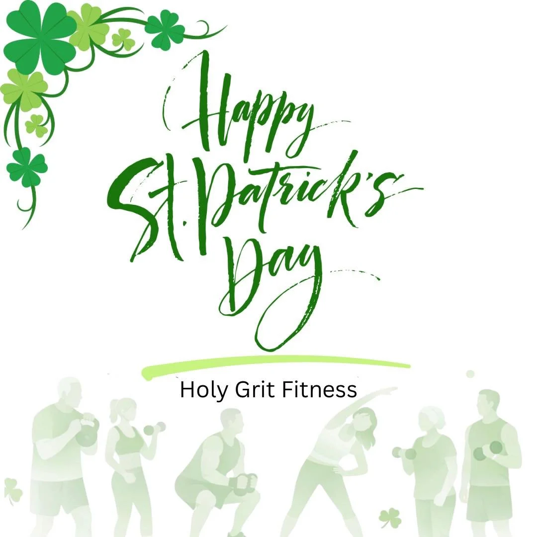 🍀 Happy St. Patrick&rsquo;s Day from Holy Grit Fitness! 🍀

Don&rsquo;t rely on luck&mdash;create it. Show up today, put in the work, and YOU just might walk away with a pot of gold! 💰✨

Every rep, every drop of sweat, every step forward&hellip; it