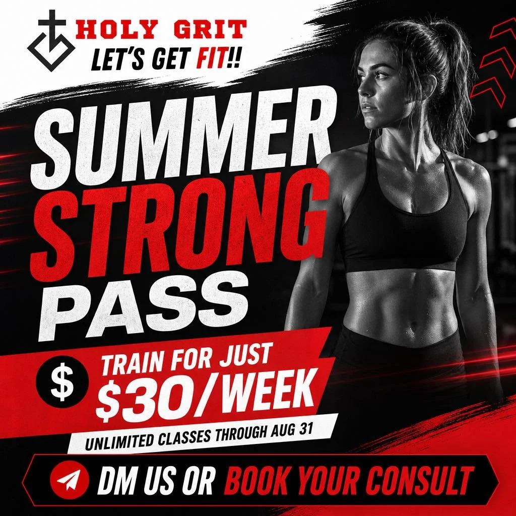 🚨 SUMMER STRONG PASS IS HERE 🚨

Summer isn't the time to fall off&mdash;it's the time to get stronger.
Get unlimited classes through August 31 with our Summer Strong Pass.
The offer evolves throughout the summer, which means waiting could cost you 