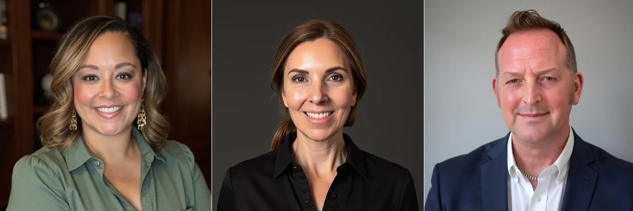 An image of the three Maverick co-founders: Maryjane Banks, Vanessa DeGier, and Andy Varyu