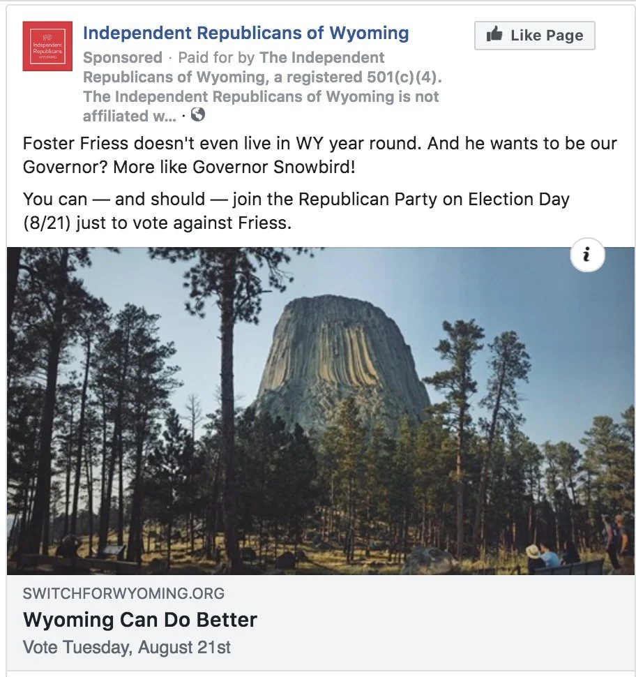 Do we want Governor Snowbird? Turns out, no!