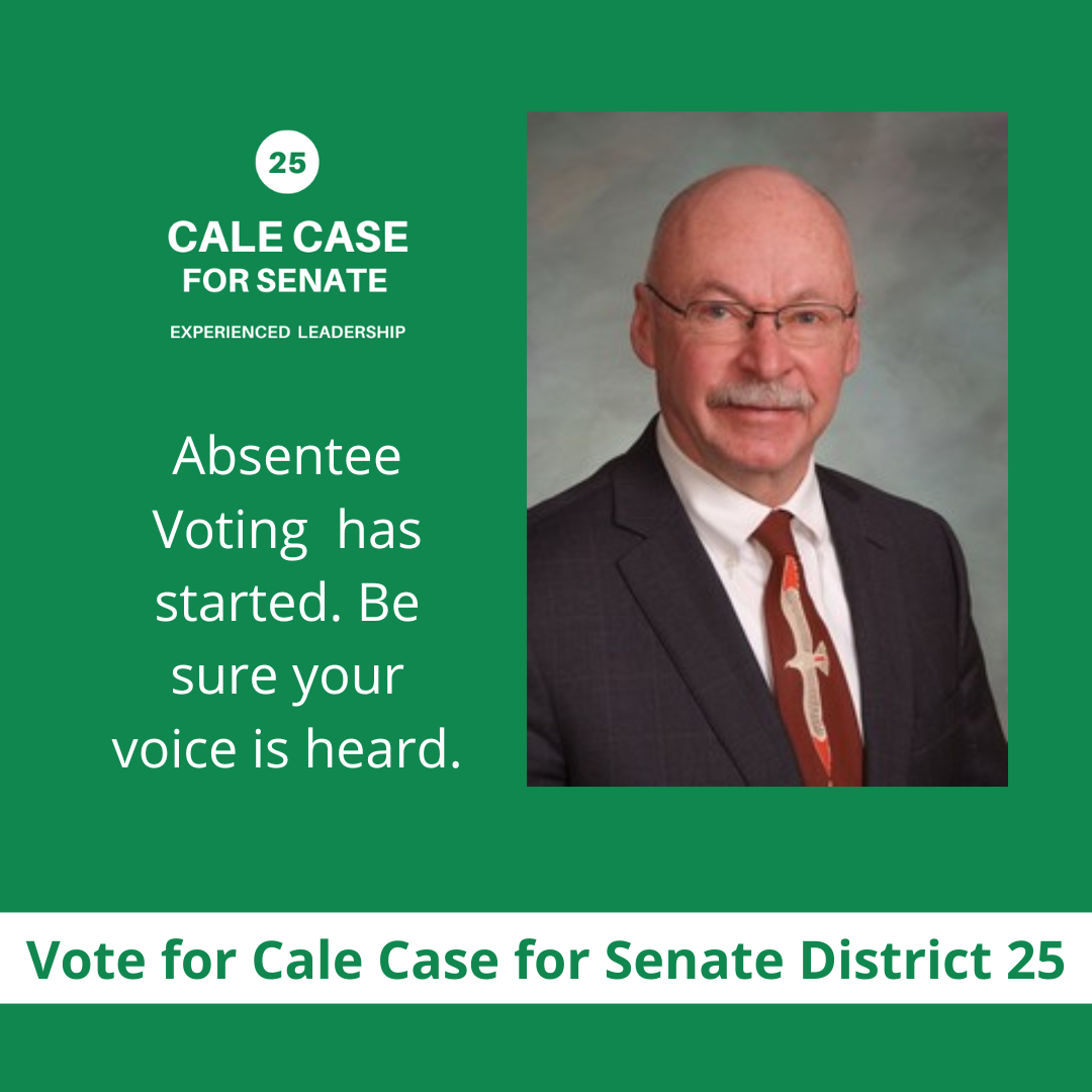 A Case for Senate District 25 Facebook ad.