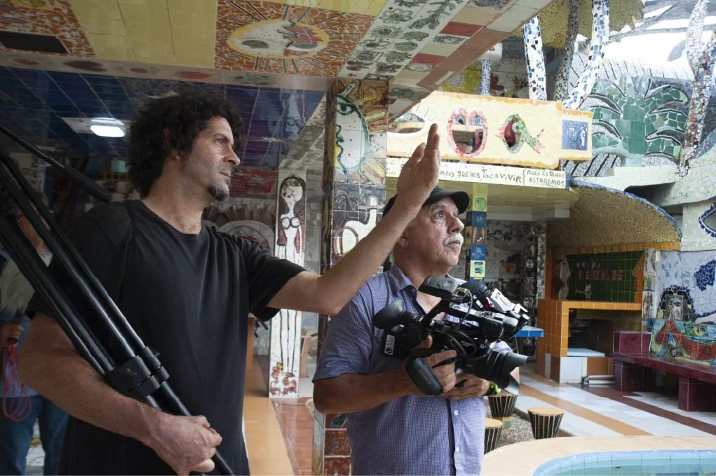 Directing legendary Cuban cinematographer and all-time pal Roberto Chile