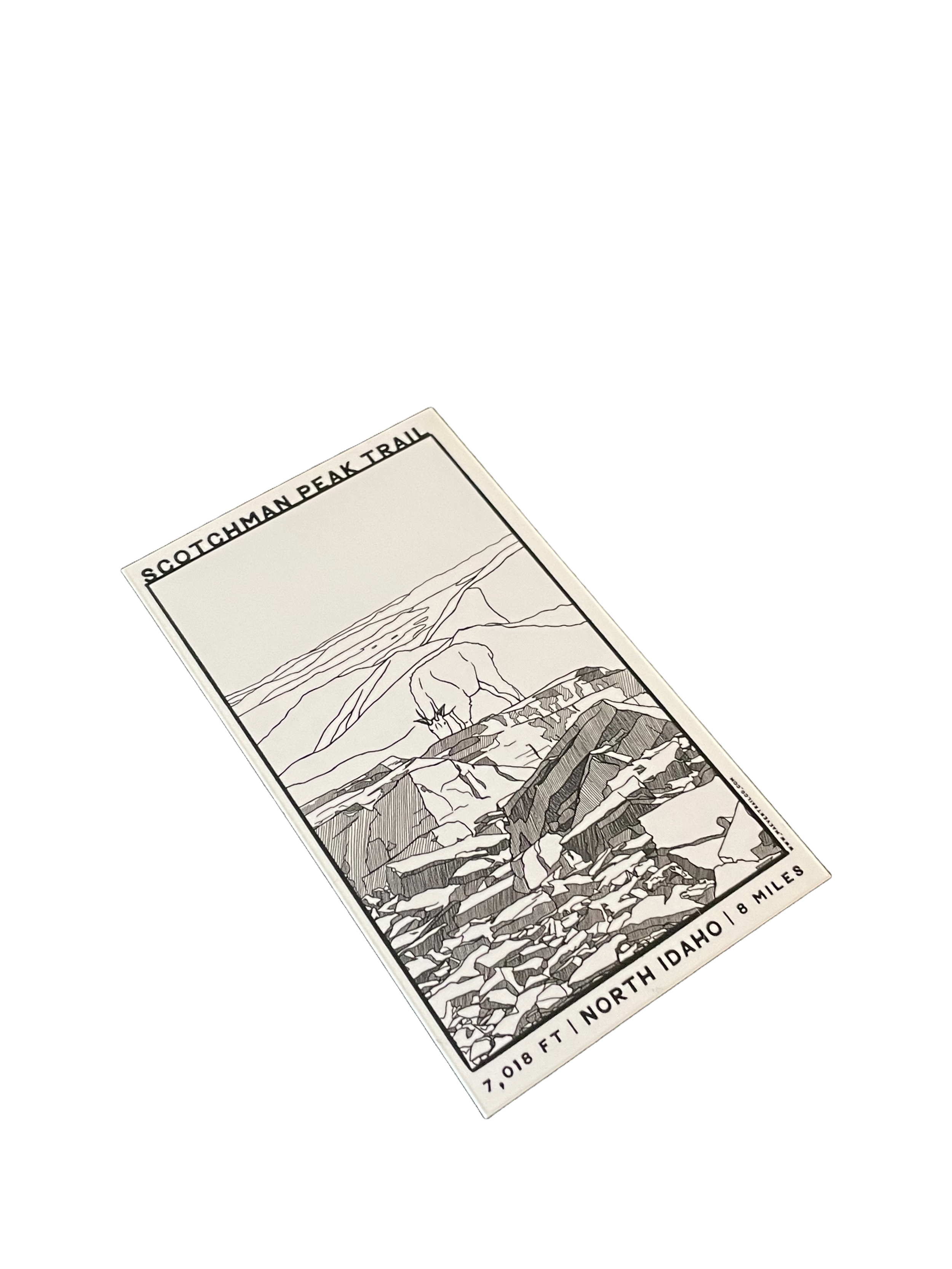 Scotchman Trail Sticker