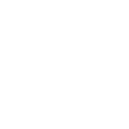 Warehouse with stacked boxes and a forklift
