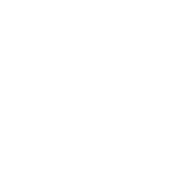 Icon of a phone receiver with signal waves.