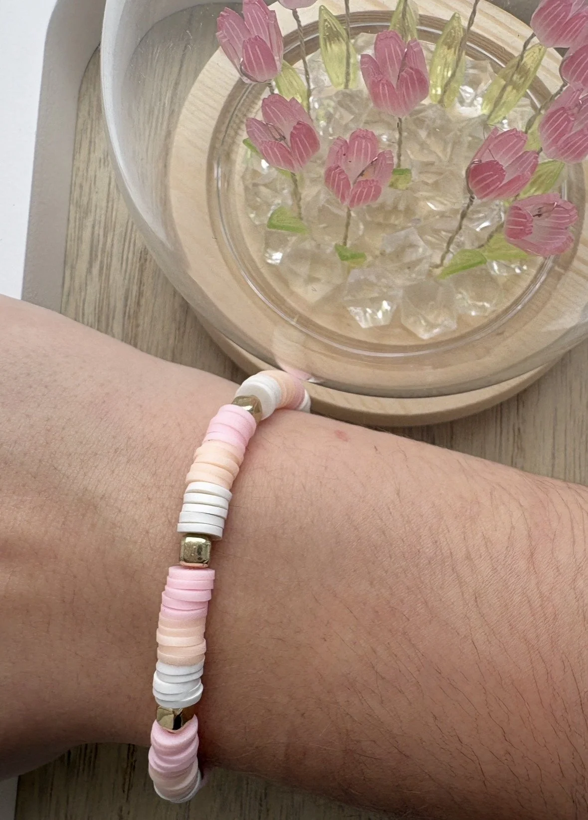 Soft Blush Bracelet