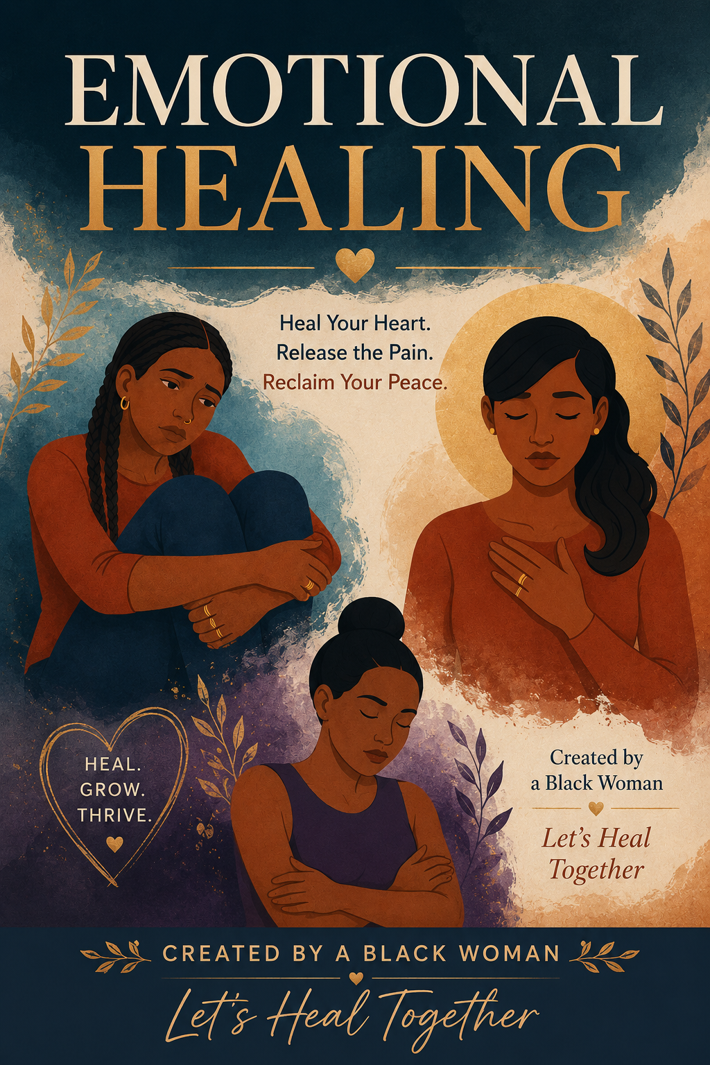 3 EBOOKS EMOTIONAL HEALING PACKAGE
