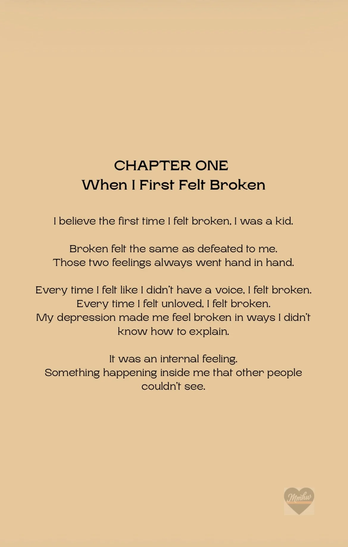 Broken me first page .JPG