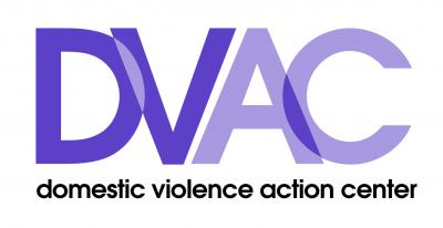 Purple Domestic Violence Action Center logo on a white background.