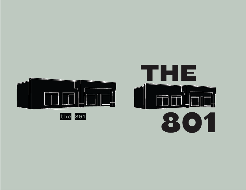 The 801 Event Center Logo Concepts