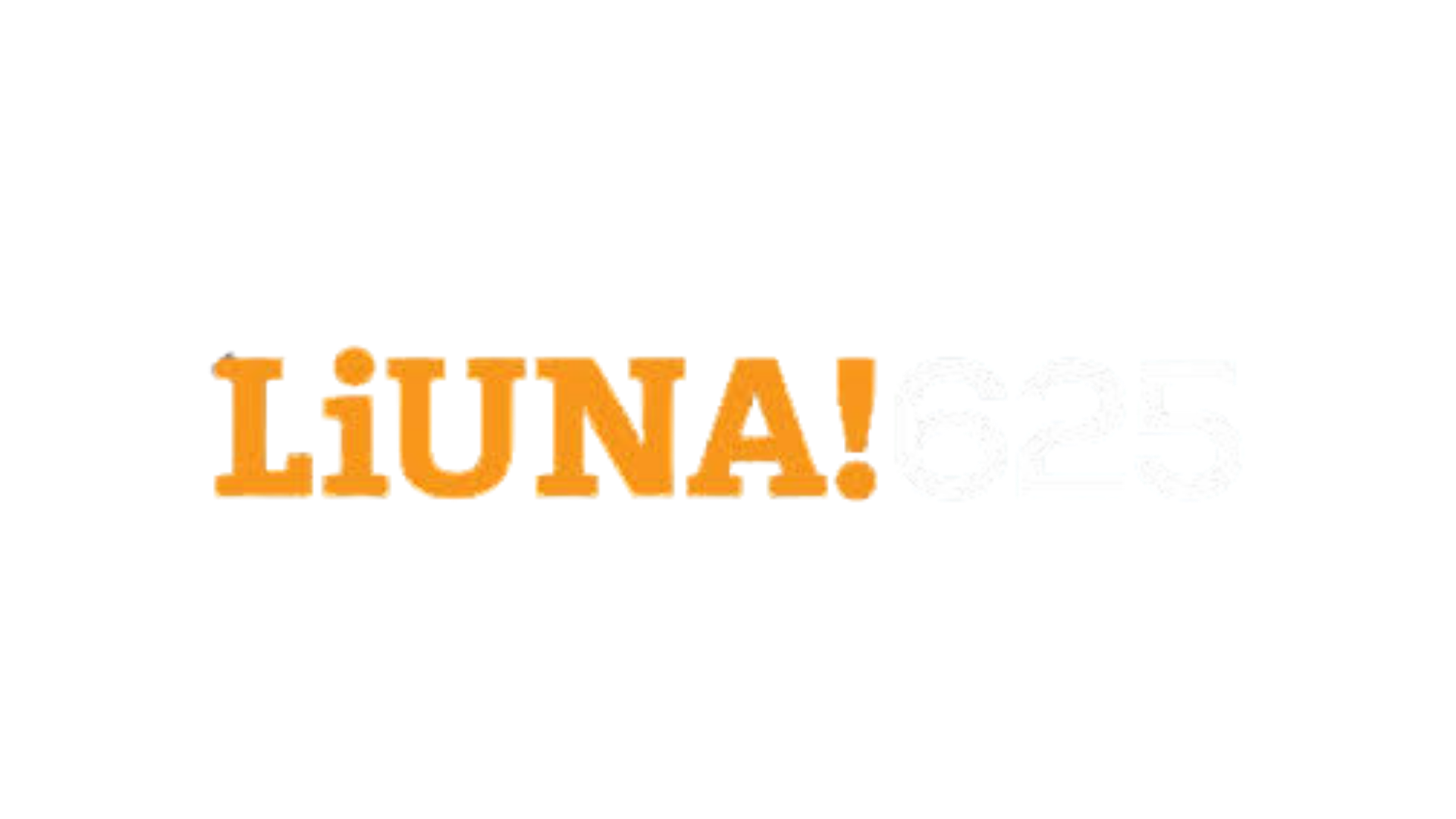 Colorful text that says 'LUNALOS' with a blue and white background.