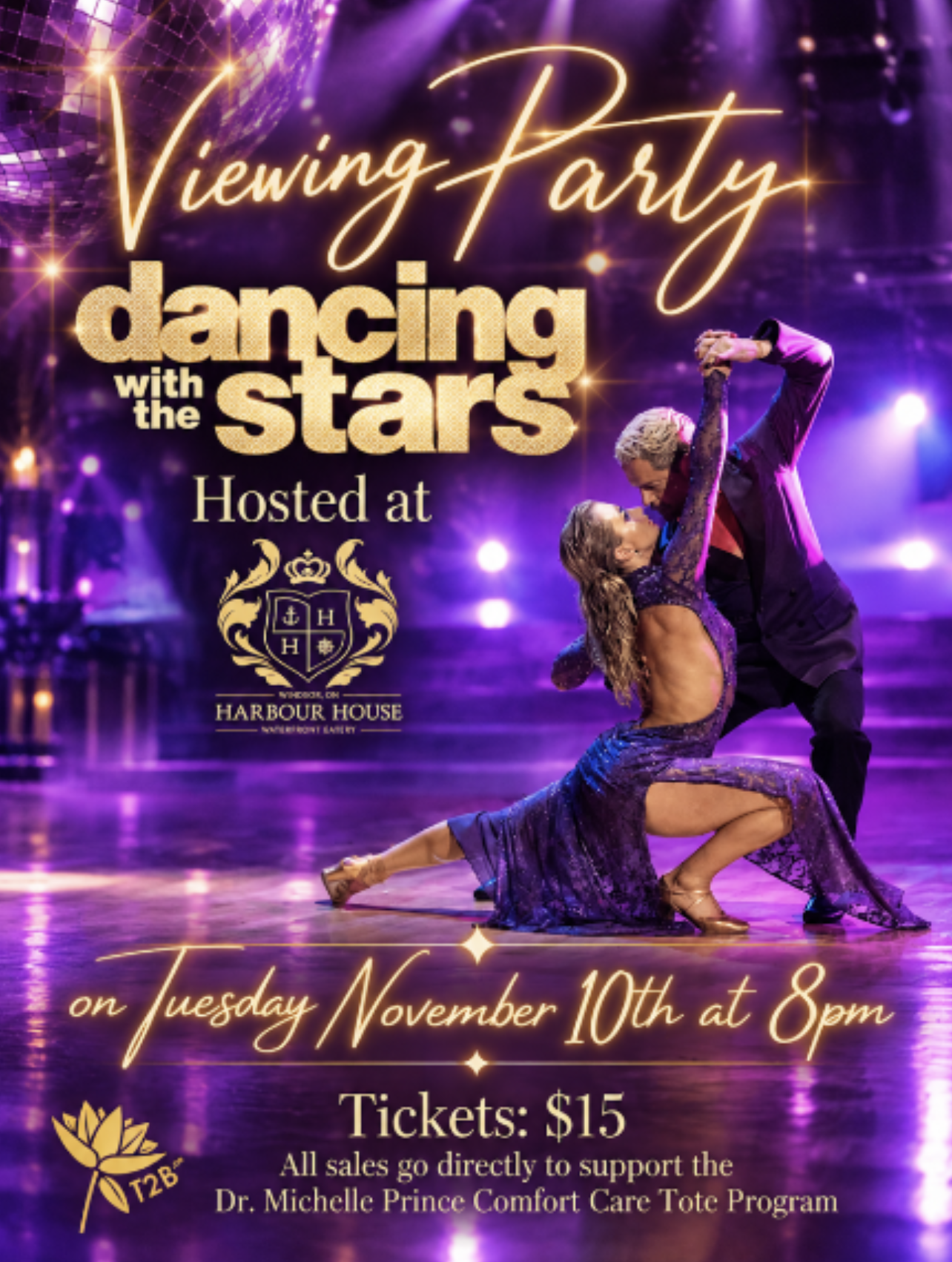 Dancing with the Stars Watch Party: Hosted by the Purple Rain Committee
